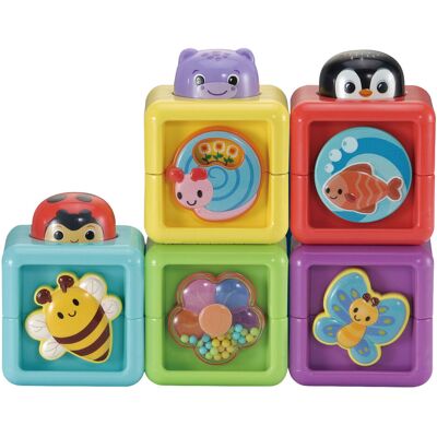 VTech stapel en ontdek blokkenset Meerkleurig VTech stapel en ontdek blokkenset Meerkleurig
