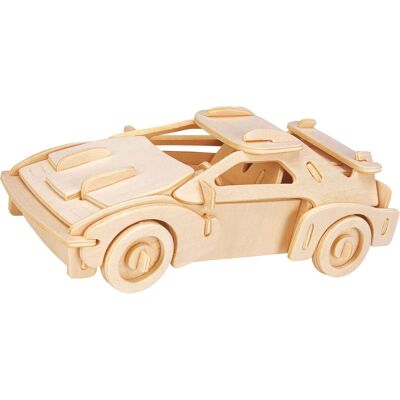 Gepetto's Houten Raceauto Bouwpakket - Constructieset Gepetto's Houten Raceauto Bouwpakket - Constructieset