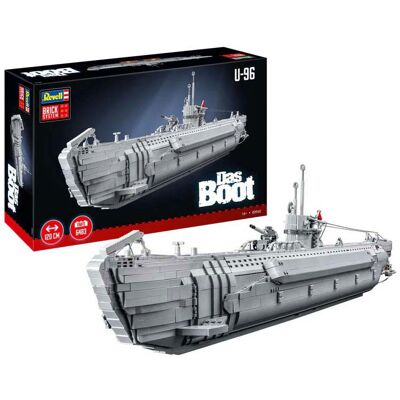 Revell brick system bouwblokjes set das boot 1:56 - 6483dlg. Multi kleuren Revell brick system bouwblokjes set das boot 1:56 - 6483dlg. Multi kleuren