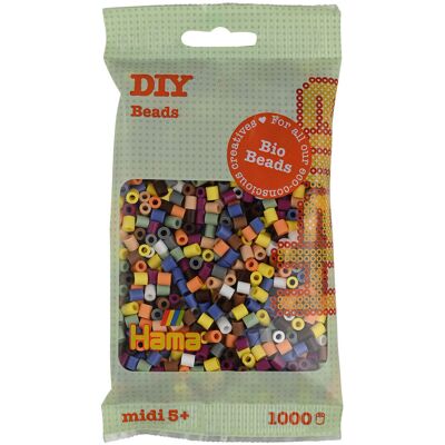 Hama Pastel Mix Bio Beads - 197 Mix - Kinder Perlen Hama Pastel Mix Bio Beads - 197 Mix - Kinder Perlen