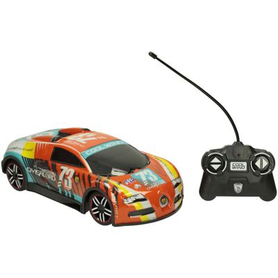 RC Bestuurbare Racewagen Softbody - Multi kleuren - Raceauto RC Bestuurbare Racewagen Softbody - Multi kleuren - Raceauto