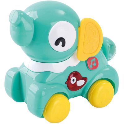 Playgo vrolijke olifant vriendje muziekspeeltje Multi kleuren Playgo vrolijke olifant vriendje muziekspeeltje Multi kleuren