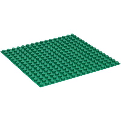 Bouwplaat Groen - 25,5x25,5cm Multi kleuren Bouwplaat Groen - 25,5x25,5cm Multi kleuren