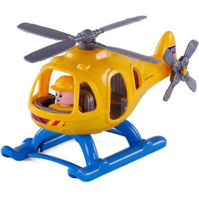 Cavallino ambulance helikopter met speelfiguur, 29,5cm Multi kleuren Cavallino ambulance helikopter met speelfiguur, 29,5cm Multi kleuren