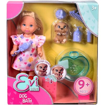 Simba Baby Pop Evička met Hond - Speelgoedpop Simba Baby Pop Evička met Hond - Speelgoedpop
