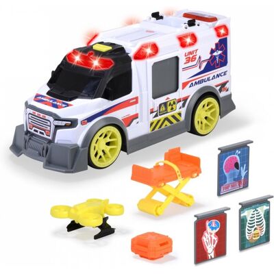 Dickie Toys Ambulance - Speelgoedauto met Licht & Geluid Dickie Toys Ambulance - Speelgoedauto met Licht & Geluid