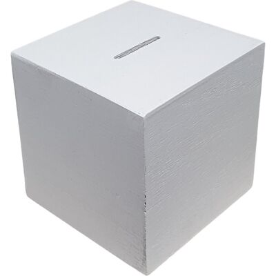 Playwood Vierkante Houten Spaarpot - Spaarpot Playwood Vierkante Houten Spaarpot - Spaarpot