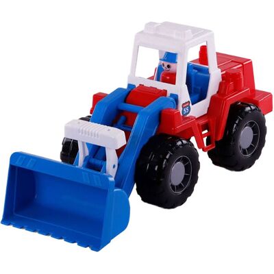 Cavallino graafmachine met speelfiguur Multi kleuren Cavallino graafmachine met speelfiguur Multi kleuren