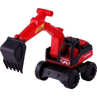 Cavallino mammoet graafmachine, 23cm Rood Cavallino mammoet graafmachine, 23cm Rood