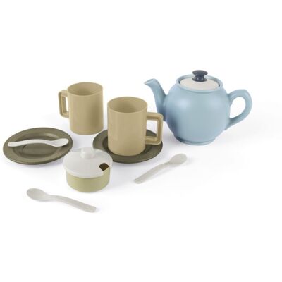 Dantoy Bio Plastic Theeset - 11 Stuks - Voor Kinderen 2+ Dantoy Bio Plastic Theeset - 11 Stuks - Voor Kinderen 2+