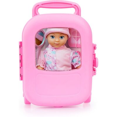 BAYER Baby Pop Trolley - Roze - Speelset BAYER Baby Pop Trolley - Roze - Speelset