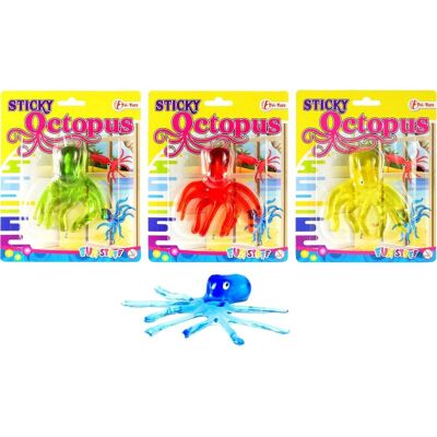 Toi-Toys Raamkruiper sticky octopus Toi-Toys Raamkruiper sticky octopus