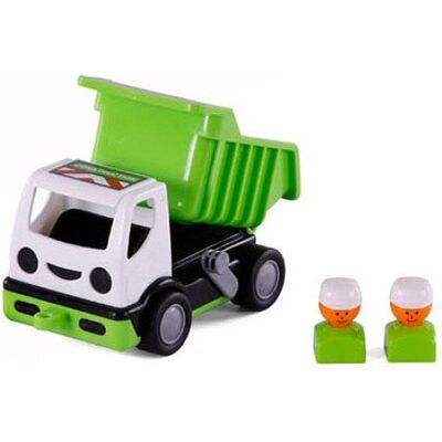 Cavallino mijn eerste kiepvrachtwagen groen, 19cm Groen Cavallino mijn eerste kiepvrachtwagen groen, 19cm Groen