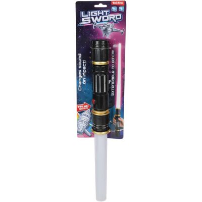 Toi-Toys Lichtzwaard - Uittrekbaar met Geluid - Tot 80cm - 3+ jaar Toi-Toys Lichtzwaard - Uittrekbaar met Geluid - Tot 80cm - 3+ jaar