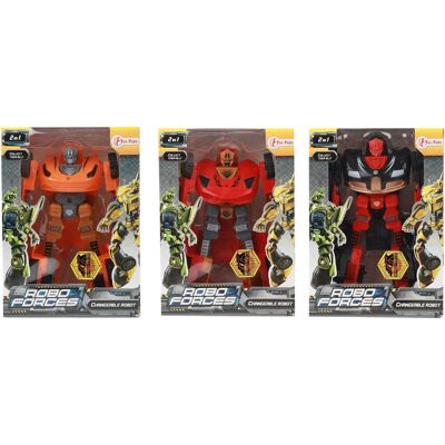 Toi-Toys Veranderrobot speelgoedauto actiefiguur multicolor voor kinderen. Toi-Toys Veranderrobot speelgoedauto actiefiguur multicolor voor kinderen.