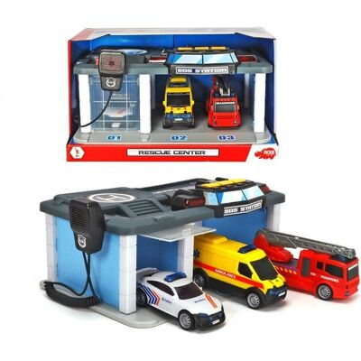 Dickie toys sos - rescue center belgische reddingsdiensten - politie - brandweer - ambulance - vanaf 3 jaar - speelgoedgarage Dickie toys sos - rescue center belgische reddingsdiensten - politie - brandweer - ambulance - vanaf 3 jaar - speelgoedgarage