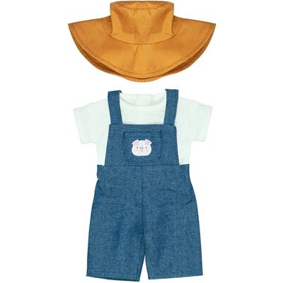 Miniland Boerderij Outfit voor Pop - 38cm - Poppenkleding Miniland Boerderij Outfit voor Pop - 38cm - Poppenkleding