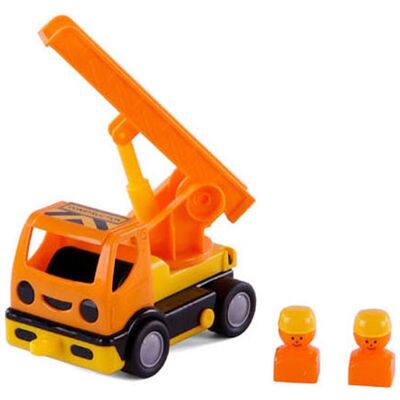 Cavallino mijn eerste ladderwagen, 19cm Multi kleuren Cavallino mijn eerste ladderwagen, 19cm Multi kleuren