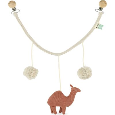 Trixie Kameel Wagenspanner - Organisch Katoen - 46x23 cm - Baby Speelgoed Trixie Kameel Wagenspanner - Organisch Katoen - 46x23 cm - Baby Speelgoed