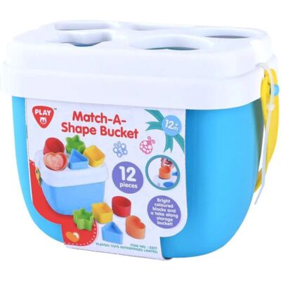 PlayGo Match-A-Shape Emmer 12 stuks - Educatief Speelgoed PlayGo Match-A-Shape Emmer 12 stuks - Educatief Speelgoed