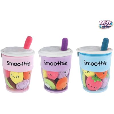 Fluffy Menu - Knuffel Pluche - Multicolor - 26 cm - Pluche Speelgoed Fluffy Menu - Knuffel Pluche - Multicolor - 26 cm - Pluche Speelgoed