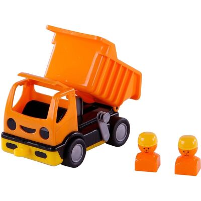 Cavallino mijn eerste kiepvrachtwagen oranje, 19cm Oranje Cavallino mijn eerste kiepvrachtwagen oranje, 19cm Oranje