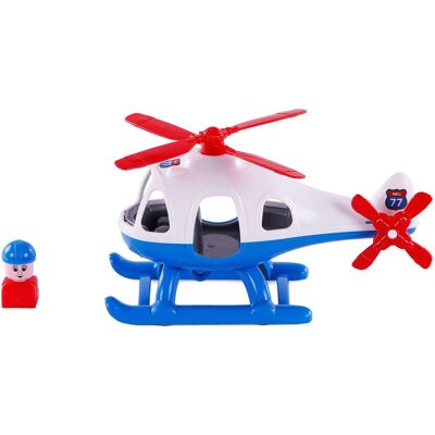 Cavallino helikopter met speelfiguur Multi kleuren Cavallino helikopter met speelfiguur Multi kleuren