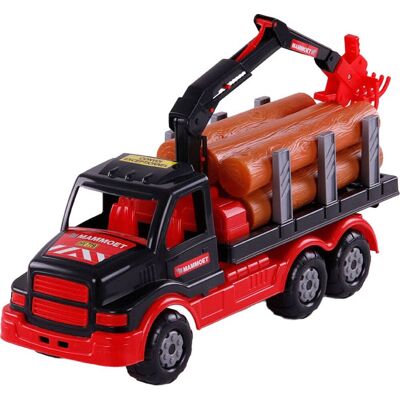 Cavallino mammoet torpedo hout vrachtwagen, 47,5cm Rood Cavallino mammoet torpedo hout vrachtwagen, 47,5cm Rood