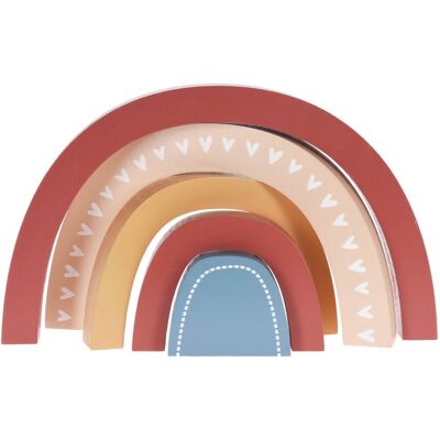 Houten Regenboog Blokken - Kinderkamer Decoratie Houten Regenboog Blokken - Kinderkamer Decoratie
