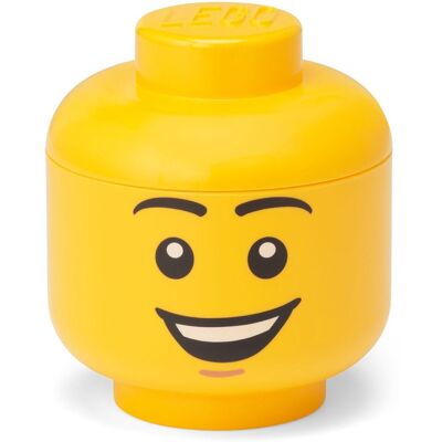 LEGO Mini Opberghoofd - Stapelbare speelgoeddoos LEGO Mini Opberghoofd - Stapelbare speelgoeddoos