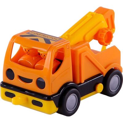 Cavallino mijn eerste kraanwagen, 20cm Multi kleuren Cavallino mijn eerste kraanwagen, 20cm Multi kleuren