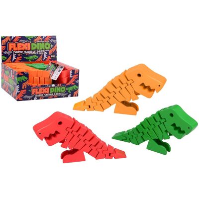 Johntoy dinosaurus speelgoed flexibele t-rex 21 cm multicolor. Johntoy dinosaurus speelgoed flexibele t-rex 21 cm multicolor.