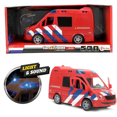 Toi-Toys Brandweerwagen - Realistische Lichten en Geluiden Toi-Toys Brandweerwagen - Realistische Lichten en Geluiden