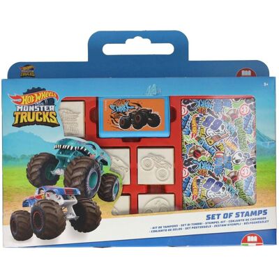Multiprint Hot Wheels Stempel Set - Creatieve Set voor Kinderen Multiprint Hot Wheels Stempel Set - Creatieve Set voor Kinderen