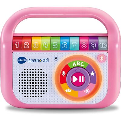 VTech music kid roze - educatief speelgoed - maak kennis met liedjes & muziek - kinderspeelgoed 2 jaar tot 6 jaar VTech music kid roze - educatief speelgoed - maak kennis met liedjes & muziek - kinderspeelgoed 2 jaar tot 6 jaar