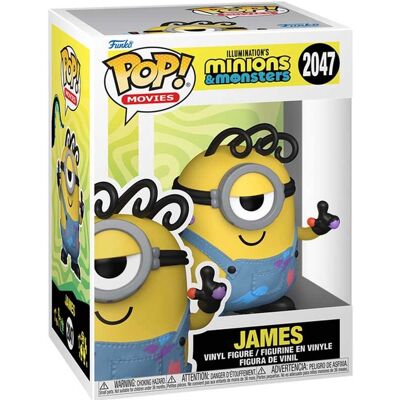 Funko Pop movies: minions & monsters - james - pop #2047 Funko Pop movies: minions & monsters - james - pop #2047