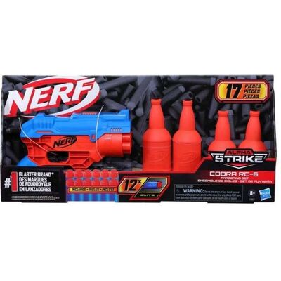 Hasbro Nerf Alpha Strike Cobra rc6 inclusief 12 darts Hasbro Nerf Alpha Strike Cobra rc6 inclusief 12 darts