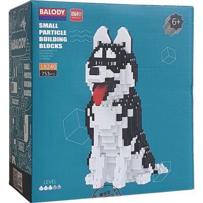Balody - Husky NanoBlocks 753 Balody - Husky NanoBlocks 753