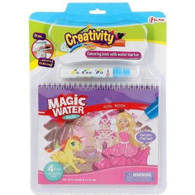 Toi-Toys Creatieve Water Prinses Set - Verfset met Water Toi-Toys Creatieve Water Prinses Set - Verfset met Water