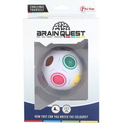Toi-Toys Magische Puzzelbal Kleur Match - 7cm Multi kleuren Toi-Toys Magische Puzzelbal Kleur Match - 7cm Multi kleuren