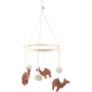 Trixie Biologisch Katoenen Mobiel - Kameel - Baby Speelgoed - 65cm - Baby Cadeau - Kinderkamer Decoratie - Trixie Trixie Biologisch Katoenen Mobiel - Kameel - Baby Speelgoed - 65cm - Baby Cadeau - Kinderkamer Decoratie - Trixie