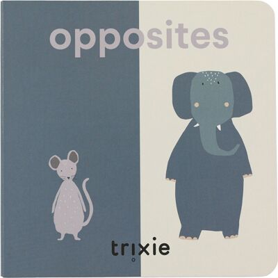 Trixie boek met tegenstellingen Multi kleuren Trixie boek met tegenstellingen Multi kleuren