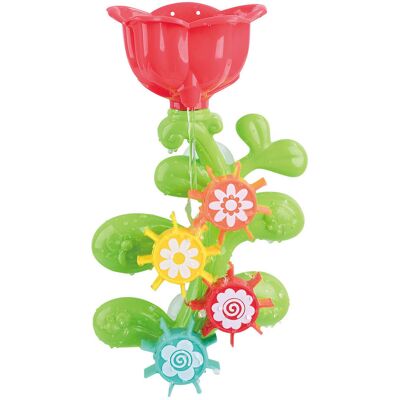 Playgo badspeelgoed bloemen watermolen Multi kleuren Playgo badspeelgoed bloemen watermolen Multi kleuren