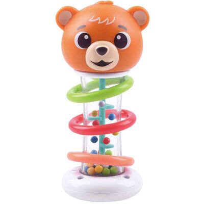 Playgo teddy kralen rammelaar Multi kleuren Playgo teddy kralen rammelaar Multi kleuren