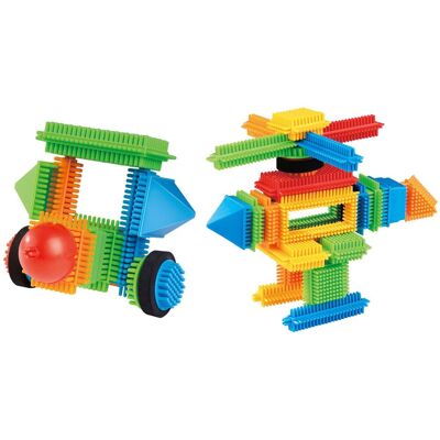 Lobbes Speelgoed BV Bristle bouwblokken, 58dlg. Multi kleuren Lobbes Speelgoed BV Bristle bouwblokken, 58dlg. Multi kleuren