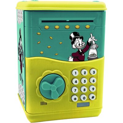 Lexibook Disney scrooge elektronische spaarpot protected by secret code met geluid- en lichteffecten en music. Lexibook Disney scrooge elektronische spaarpot protected by secret code met geluid- en lichteffecten en music.