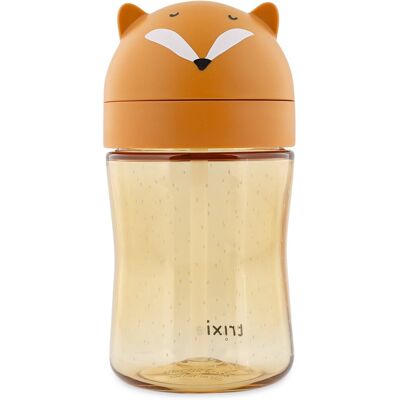 Trixie rietjesbeker - mr. fox - antilek beker - met rietje -tritan - geschikt voor de vaatwasser Trixie rietjesbeker - mr. fox - antilek beker - met rietje -tritan - geschikt voor de vaatwasser