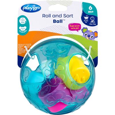 Playgro roll and sort ball - baby bal - vormsorteerder - baby speelbal - speelgoed baby - speelgoed 1 jaar - educatief baby speelgoed - bal voor baby - motoriek baby - baby rammelaar - interactief baby speelgoed - inclusief zachte blokken Playgro roll and sort ball - baby bal - vormsorteerder - baby speelbal - speelgoed baby - speelgoed 1 jaar - educatief baby speelgoed - bal voor baby - motoriek baby - baby rammelaar - interactief baby speelgoed - inclusief zachte blokken