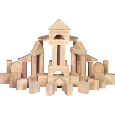 Melissa & Doug - standaard massief houten bouwblokken met houten opbergdoos (60-delig) - klassieke houten blokken voor kleuters vanaf 2 jaarspeelgoed om vormen te sorteren en te stapelen voor peuters en kinderen vanaf 2 jaar Melissa & Doug - standaard massief houten bouwblokken met houten opbergdoos (60-delig) - klassieke houten blokken voor kleuters vanaf 2 jaarspeelgoed om vormen te sorteren en te stapelen voor peuters en kinderen vanaf 2 jaar