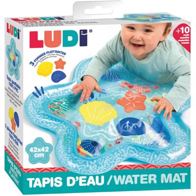 Ludi - baby watermat - opblaasbaar - motorisch speelgoed Ludi - baby watermat - opblaasbaar - motorisch speelgoed